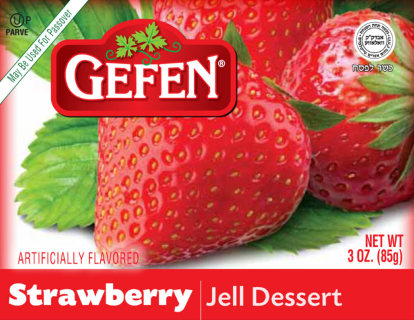 Gefen Strawberry Jello 3oz