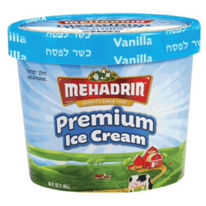Mehadrin Ice Cream Vanilla 56oz