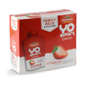 Mehadrin Yo Smart Greek Strawberry 6pk