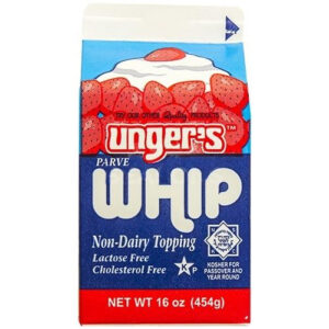 Ungers Whipped Topping Parve 16oz