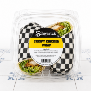 Schwartz's Crispy Chicken Schnitzel Wrap