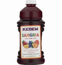 Kedem Sangria Juice 64oz