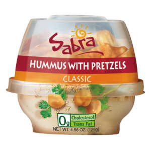 Sabra Hummus Classic With Pretzels 4.3oz