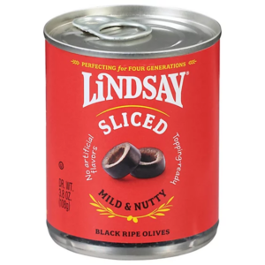 Lindsay Black Olives Sliced 3.8z