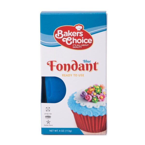 Bakers Choice Blue Fondant 4oz