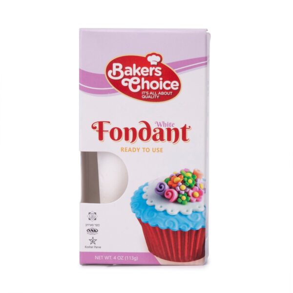 Bakers Choice White Fondant 4oz