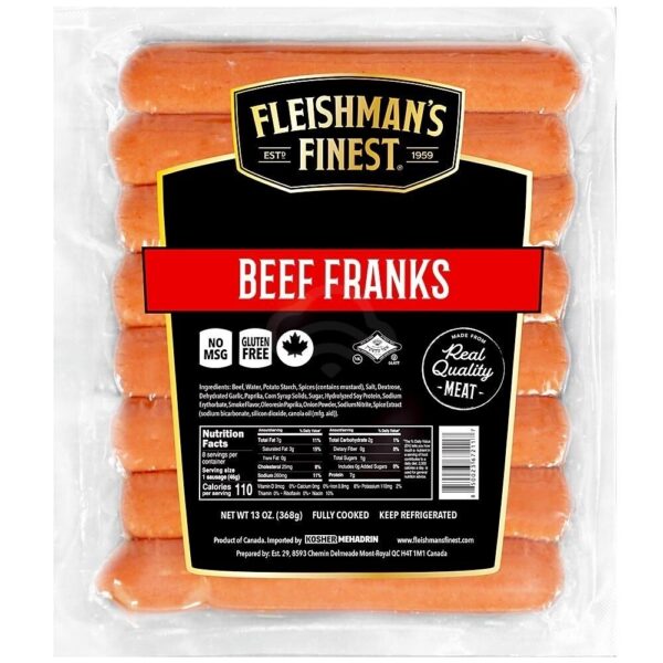 Fleishmans Beef Franks 13oz