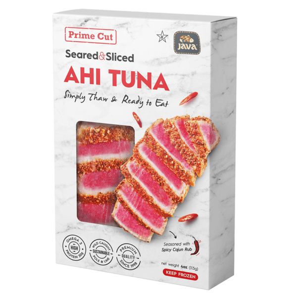 Java Seared & Sliced Ahi Tuna Cajun 4oz