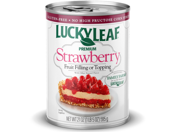 Lucky Leaf Strawberry Pie Filling 21oz