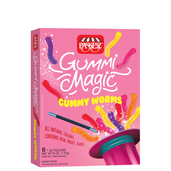 Paskesz Gummi Magic Worms 6pk