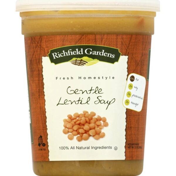 Richfield Gardens Gentle Lentil Soup 32oz