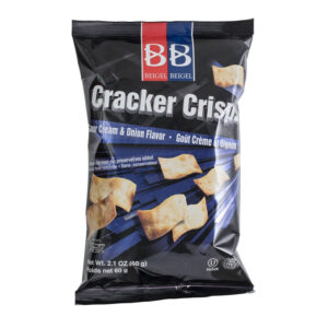 B&B Sour Cream & Onion Cracker Crisps  2.12oz