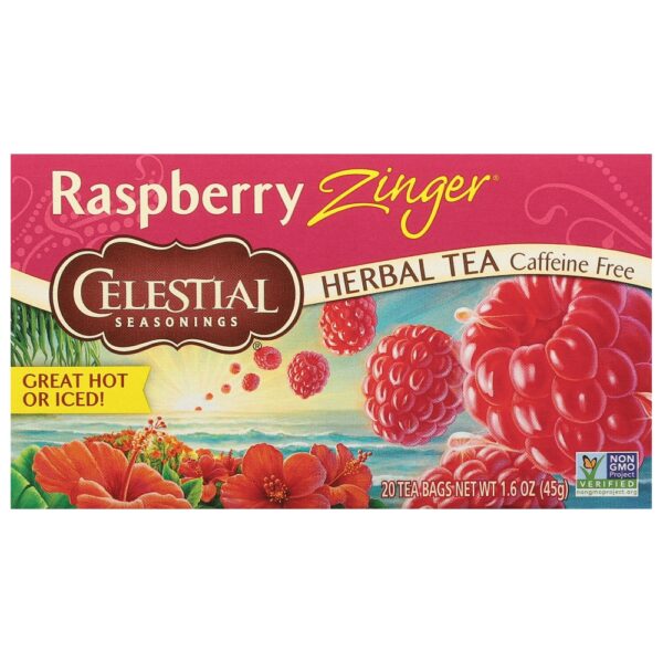 Celestial Seasonings Raspberry Zinger Tea 20 bags