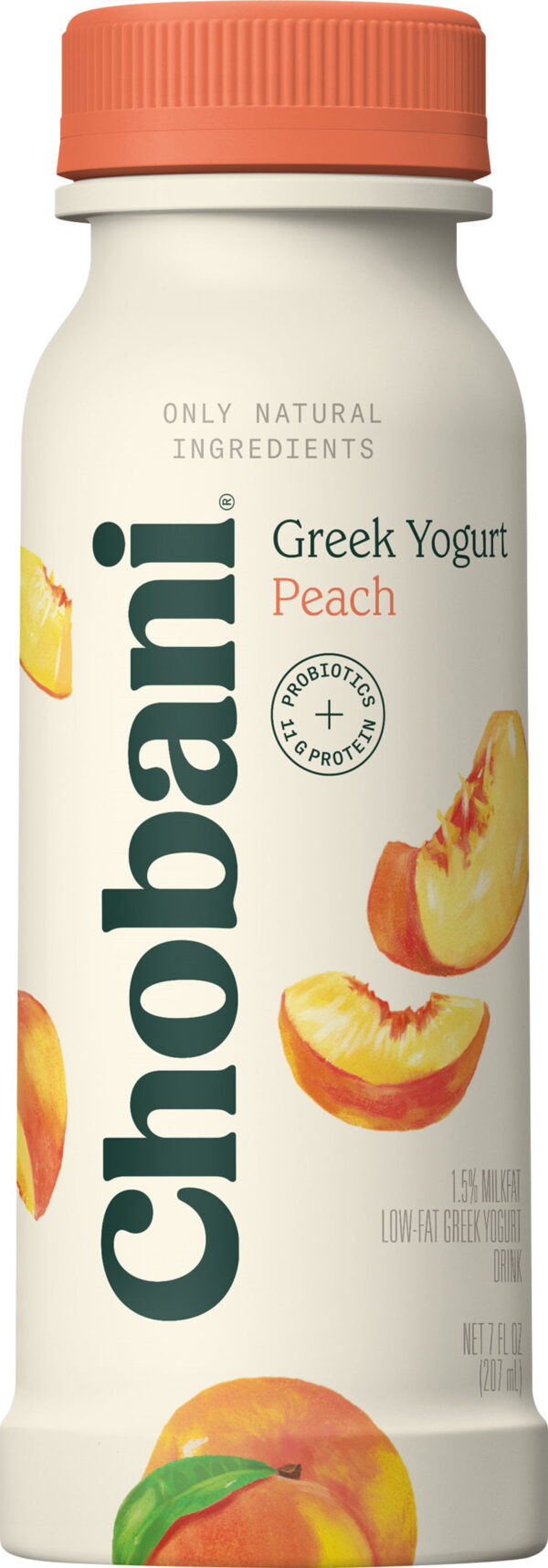 Chobani Peach Drinkable Yogurt 7oz