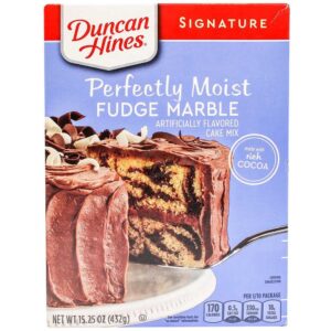 Duncan Hines Fudge Marble Cake Mix 15oz