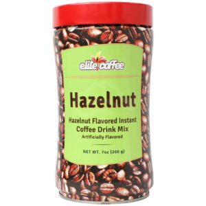 Elite Coffee Instant Hazelnut 7oz