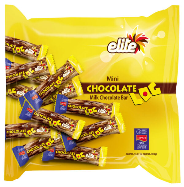 Elite Mini Chocolate Logs Family Pack 400g