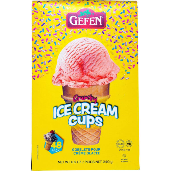 Gefen Ice Cream Cups 48ct