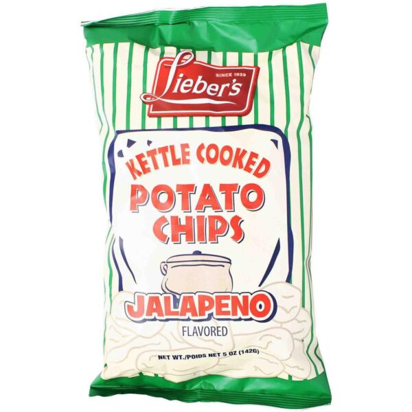 Liebers Kettle Chips Jalapeno 5oz