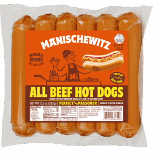 Manischewitz Beef Hot Dogs KP 10.3oz