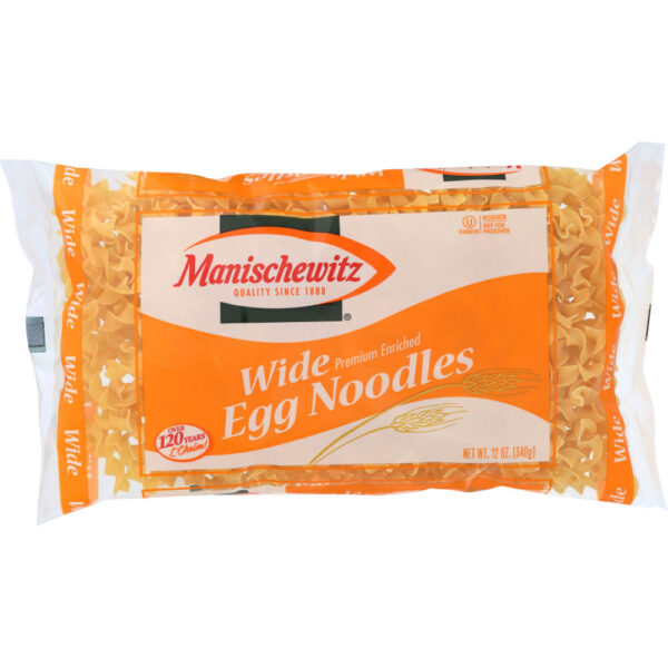 Manischewitz Noodles Wide Egg 12oz