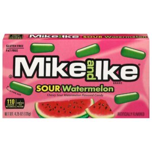 Mike & Ike Sour Watermelon Candy 4.25oz