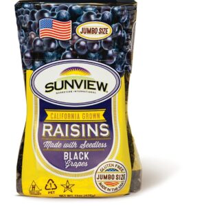 Sun View Raisins Black 15oz