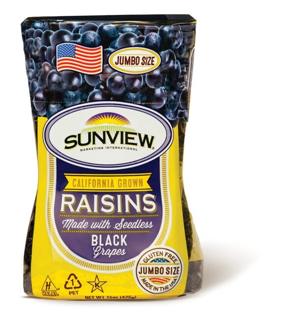 Sun View Raisins Black 15oz
