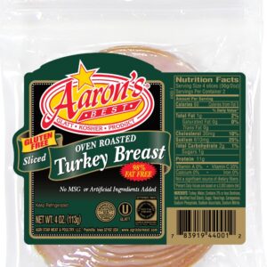 Aarons Oven Roasted Turkey Sliced 4oz