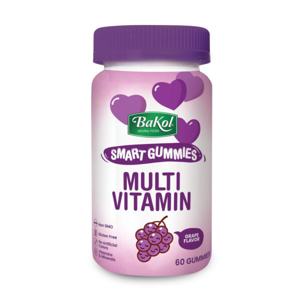 BaKol Smart Gummies Multivitamin Grape 60ct