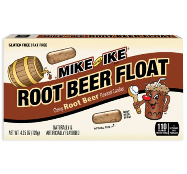 Mike & Ike Sour Root Beer Float Candy 4.25oz