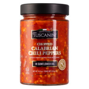 Tuscanini Calabrian Chili Peppers in Sunflower Oil 10.9oz