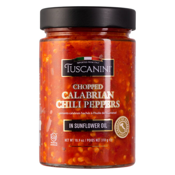 Tuscanini Calabrian Chili Peppers in Sunflower Oil 10.9oz