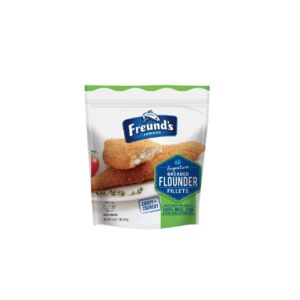 Freunds Flounder Breaded 16oz
