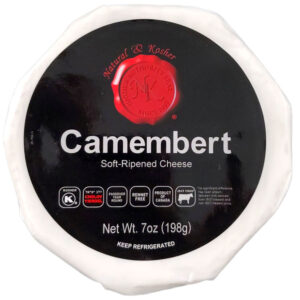 Natural and Kosher Camembert Cheese Wheel 7oz