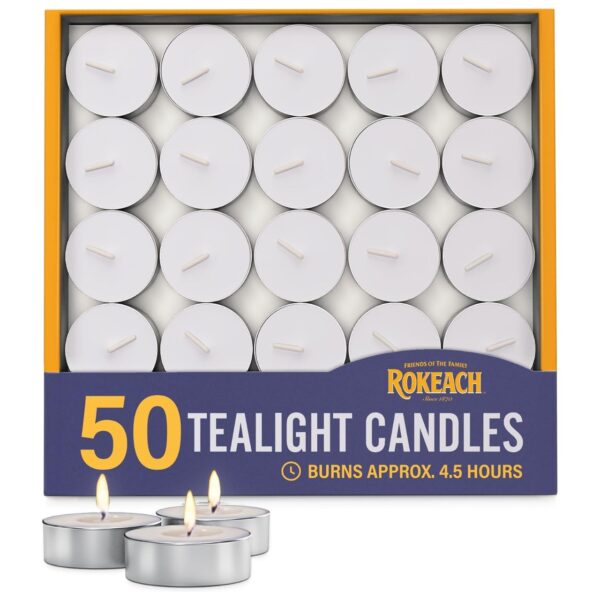 Rokeach Tea Lights Bag 50ct