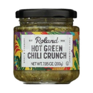 Roland Hot Green Chili Crunch 12oz