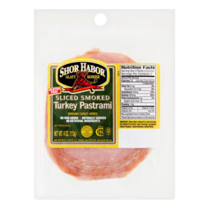 Shor HaBor Turkey Pastrami Sliced 4oz