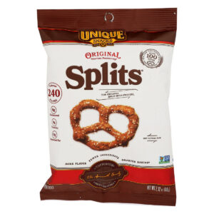 Unique Pretzels Splits Original 2.12oz