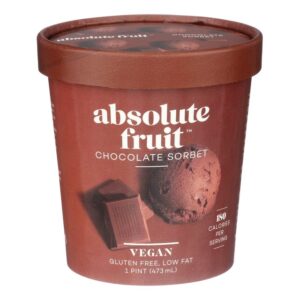 Absolute Fruit Chocolate Sorbet 16oz
