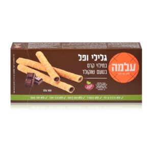 Alma Wafer Rolls Chocolate 100g