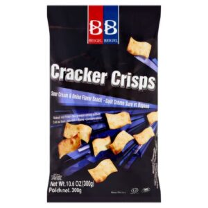 B&B Sour Cream & Onion Cracker Crisps 10.6 oz