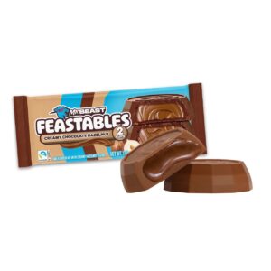Feastables Chocolate Hazelnut Cups 2pk 1.4oz