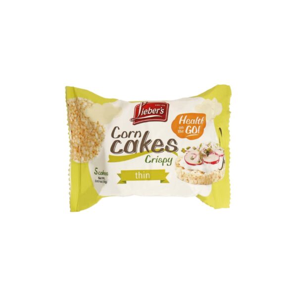 Liebers Health on the Go Corn Cakes 6.3oz