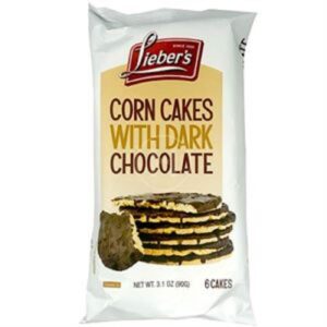 Liebers Corn  Cakes Dark Chocolate 1oz