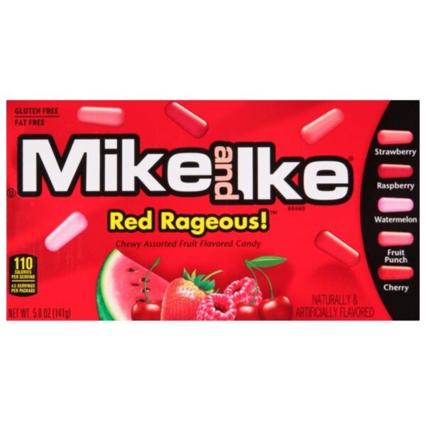Mike & Ike Red Rageous Candy 4.25oz