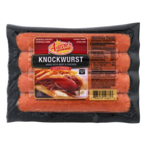 Aarons Beef Knockwurst 12oz