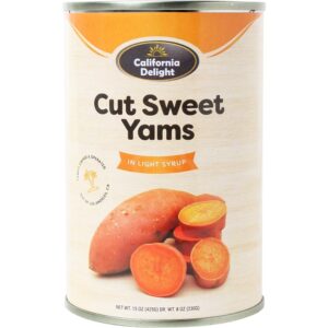 Cal Delight Cut Sweet Yams 8oz