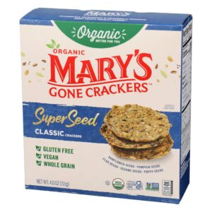 Marys Gone Crackers Super Seed 4oz