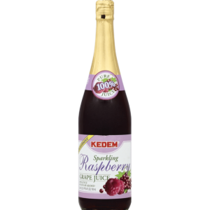 Kedem Sparkling Raspberry Grape Juice 25.4oz